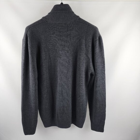 Urban Pipeline Sweater Mens XXL Gray Multi Grandpa Dad Cardigan - Picture 2 of 7